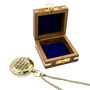 Personalised 21st Birthday Pocket Watch With Wooden Box, thumbnail 5 of 10