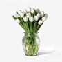 White Hot Dutch Tulip Fresh Bouquet, thumbnail 2 of 4