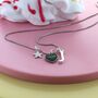 Kids Personalised Mood Heart Necklace, thumbnail 1 of 3