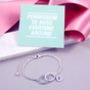 Infinity Bracelet Bridesmaid Gift, thumbnail 2 of 8