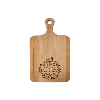 Oak Cheeseboard 'Merry Christmas' | Tableware | Festive | Christmas Party, 2 of 2