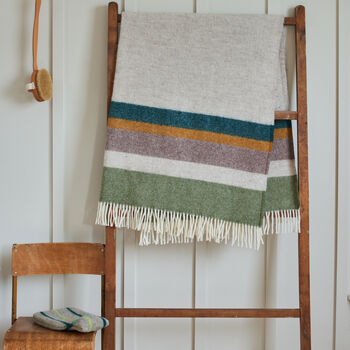 100% Pure New Wool Blanket/Throw, 8 of 10