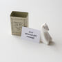 Tiny Matchbox, Small Thinking Of You Gift With Gift Message, Baptism Gift, First Communion, Confirmation Gift, thumbnail 5 of 10