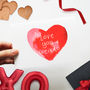 Funny Valentines Day Card 'I Love You Weirdo', thumbnail 1 of 4