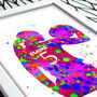 Personalised Women's Basketball Player Print, thumbnail 3 of 5