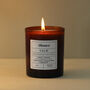 Handmade Calm Soy Scented Candle Gift, thumbnail 3 of 5