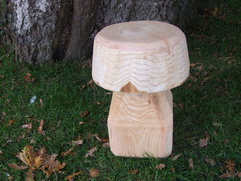 Wooden Mushroom Seat, 5 of 6