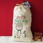 Personalised Father Christmas Sack, thumbnail 3 of 7