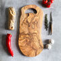 Rustic Olive Wood Chopping Board, thumbnail 5 of 8