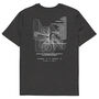 London Coffee Scene Organic Cotton Embroidered T Shirt, thumbnail 1 of 12