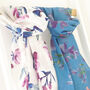 Magnolia Print Scarf, thumbnail 1 of 5