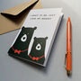 Just Like Daddy, A6 Father's Day Card, thumbnail 4 of 5
