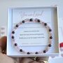 Heart Chakra Crystal Bracelet Gift For Love, thumbnail 1 of 7