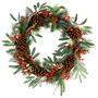 Large Berry Bushel Luxury Christmas Wreath, thumbnail 2 of 7