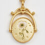 Initial Gold Spinner Necklace, thumbnail 4 of 12