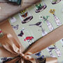 Botanist's Study Watercolour Gift Wrap Sheet, thumbnail 2 of 2