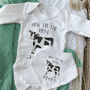 New To The Herd Cow Baby Outfit, thumbnail 2 of 5