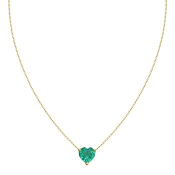 Emerald Heart Necklace, 3 of 3