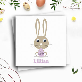 Personalised Babies 1st Easter Card, 2 of 5