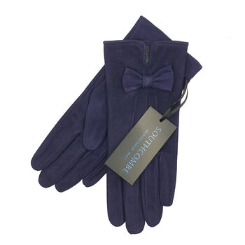 Kitty. Women's English Suede Gloves, 6 of 9