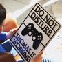 Personalised Do Not Disturb Gaming Sign, thumbnail 2 of 7