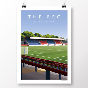 Aldershot Town The Rec Poster, 2 of 7