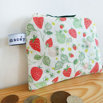 Strawberries Pocket Purse, 2 of 8