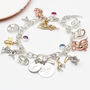 Create A Personalised Sterling Silver Charm Bracelet, thumbnail 1 of 9