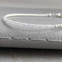 Rainbow Moonstone And Sterling Silver Bracelet, thumbnail 5 of 12