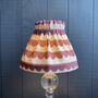 Dolly Raspberry Scallop Scrunchie Lampshade, thumbnail 3 of 4
