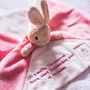 Personalised Peter Rabbit Comforter, thumbnail 2 of 6