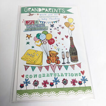 Personalised New Grandparents Card, 3 of 7