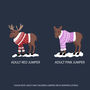 Personalised Cotton Moose Family Adult Christmas Jumper, thumbnail 4 of 6