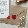 Letter To Daddy Keepsake Card, thumbnail 6 of 7