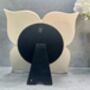 21cm Silver Flower Shaped Table Wall Mirror Small Gift, thumbnail 2 of 7