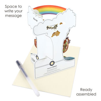 Noah's Ark Pop Up 3D Moving Swing Card, 3 of 5