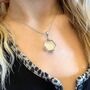 Hexagon Beehive Locket Necklace To Remember A Loved One, thumbnail 7 of 12