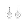 Enso Drop Earrings, thumbnail 3 of 4