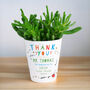 Thank You Teacher Ceramic Plant Pot, thumbnail 3 of 6