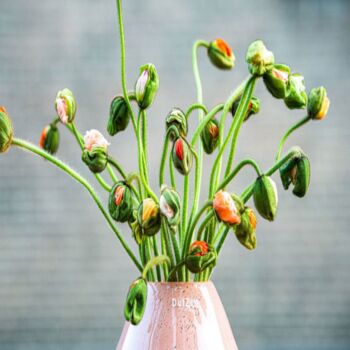 Vase Druba Apricot Colour By Dut Z, 8 of 8