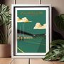 Franklin's Gardens Black, Green And Gold Edition Poster, thumbnail 3 of 7