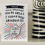 Graduation Card Class Of 2021, thumbnail 4 of 4