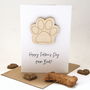 Father's Day Personalised Card From The Dog, thumbnail 4 of 8