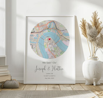 Personalised Map Print Classic Worldwide Edition, 8 of 12