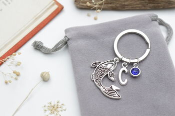 Personalised Koi Fish Keyring Koi Lover Gift, 6 of 8