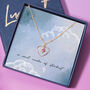 Nova Birthstone Heart Necklace, thumbnail 1 of 9