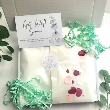 Get Well Soon Pamper Hamper, Post Surgery Care Gift Box, 9 of 12