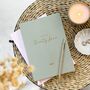 Sage Green A5 Personalised Diary, Week To View Planner, thumbnail 2 of 11