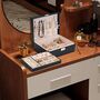 Two Layer Lockable Jewellery Holder Box Organizer, thumbnail 1 of 4