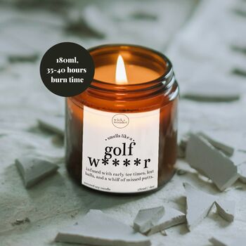 Golf Gift For Dad, Funny Candle With Matches, 3 of 11